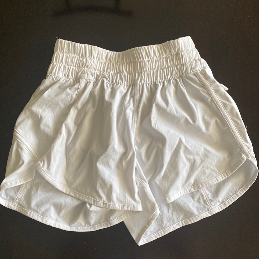Lululemon White Shorts